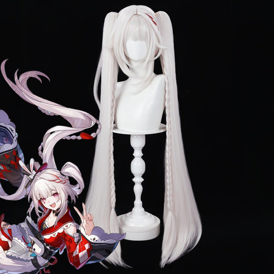 Honkai: Star Rail Sparxie White Cosplay Wig