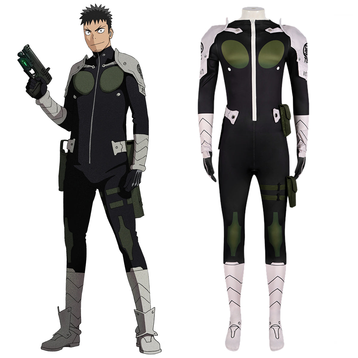 Hinata Hyuga aus Naruto Halloween Cosplay Kostüm – D Edition