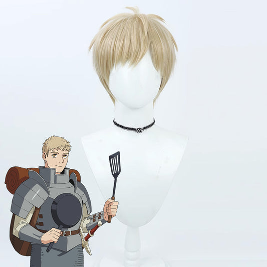 Delicious in Dungeon Laios Touden Gold Cosplay Wig