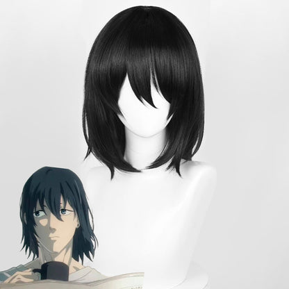 Parrucca Cosplay Genshin Impact Yelan nero viola