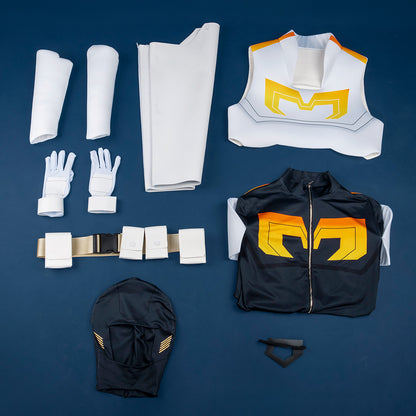 Dispatch Robert Robertson Mecha Man Armor Set Cosplay Costume