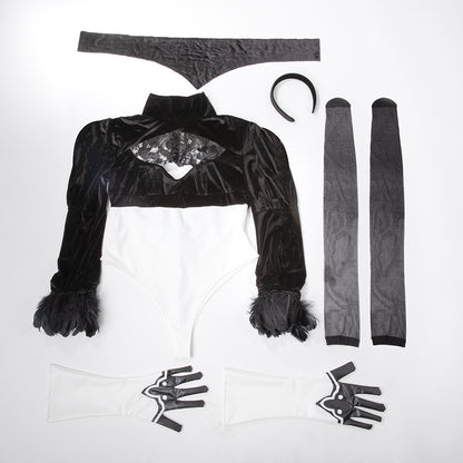 NieR: Automata 2B YoRHa Nr. 2 Typ B Halloween-Cosplay-Kostüm