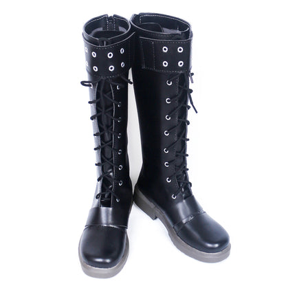 Persona 5 Futaba Sakura Black Shoes Cosplay Boots