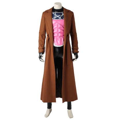 Marvel Uncanny X Men Gambit Cosplay Costume