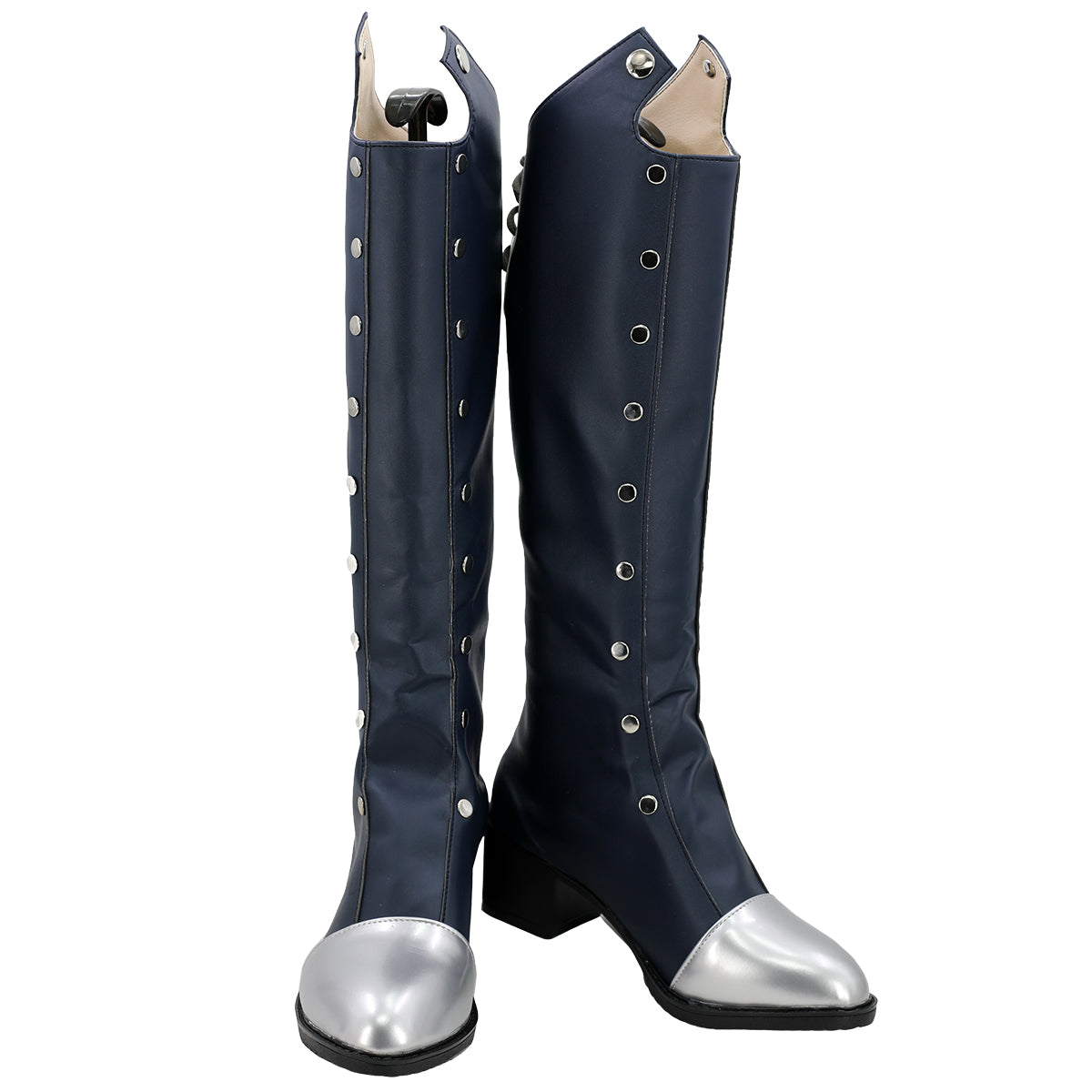Persona 5 Queen Makoto Niijima Deep Grey Shoes Cosplay Boots - B Edition