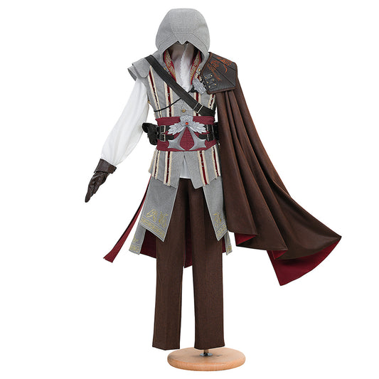 AC2 Ezio Auditore da Firenze Suit Cosplay Costume