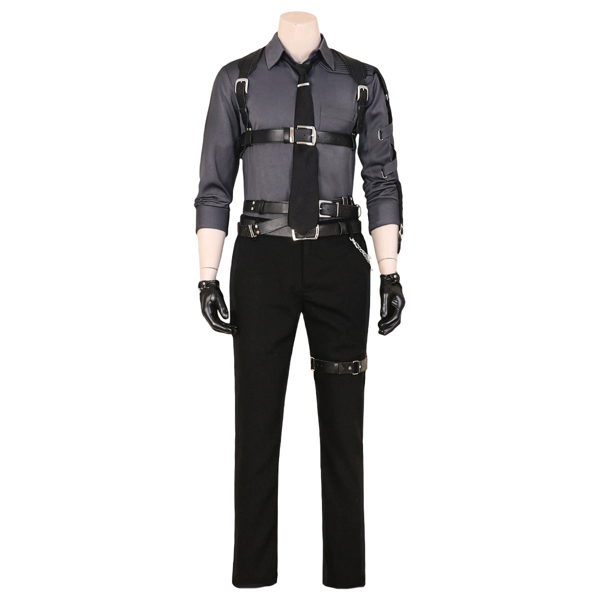 【 In Stock 】Love and Deep Space Zayne Xavier Rafayel Sylus Precise Control Dark Silver Cosplay Costume