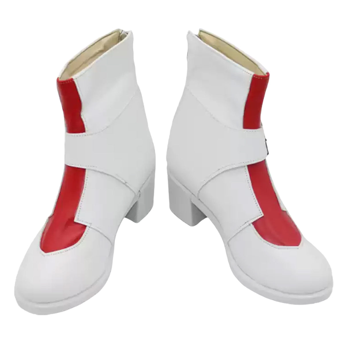 Akatsuki Deidara de Naruto Halloween zapatos blancos botas de Cosplay