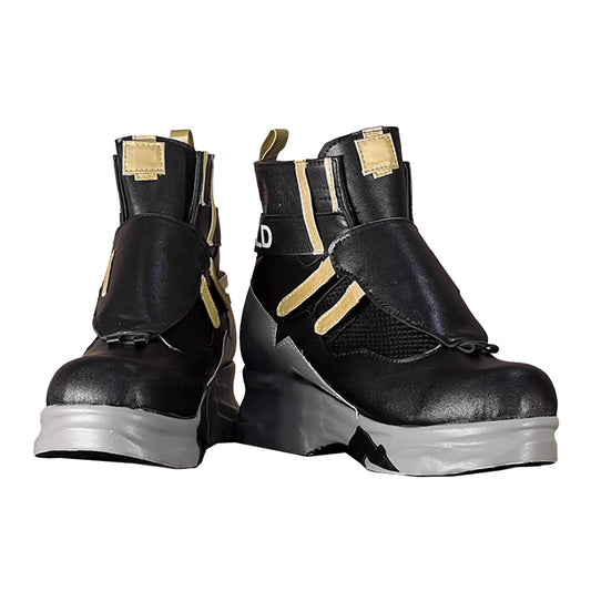 Akatsuki Deidara de Naruto Halloween zapatos blancos botas de Cosplay