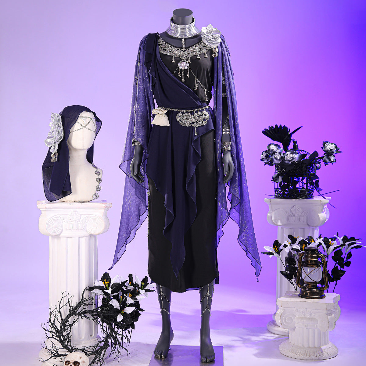 E ring Nightreign The Forsaken Hollows Darkness Undertaker Cosplay Costume