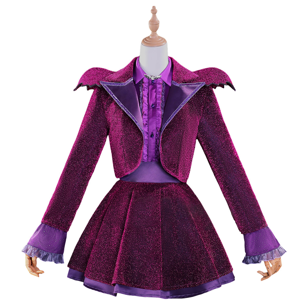 vampirina party dress Vampirina Girls Birthday Tutu Outfit: Purple & Black Party Costume