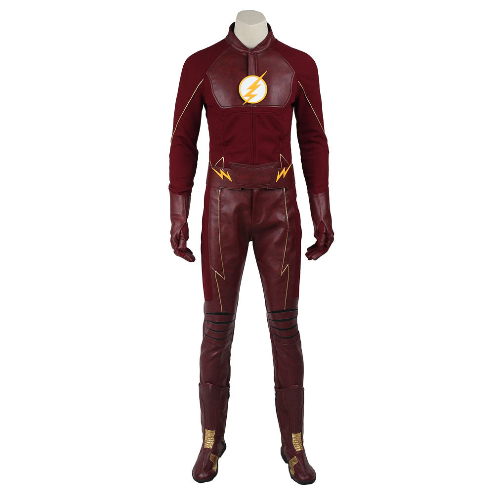 The Flash Season 2 Barry Allen Cosplay Costume