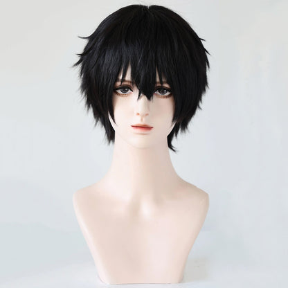 Motosierra Hombre Denji Golden Cosplay Peluca