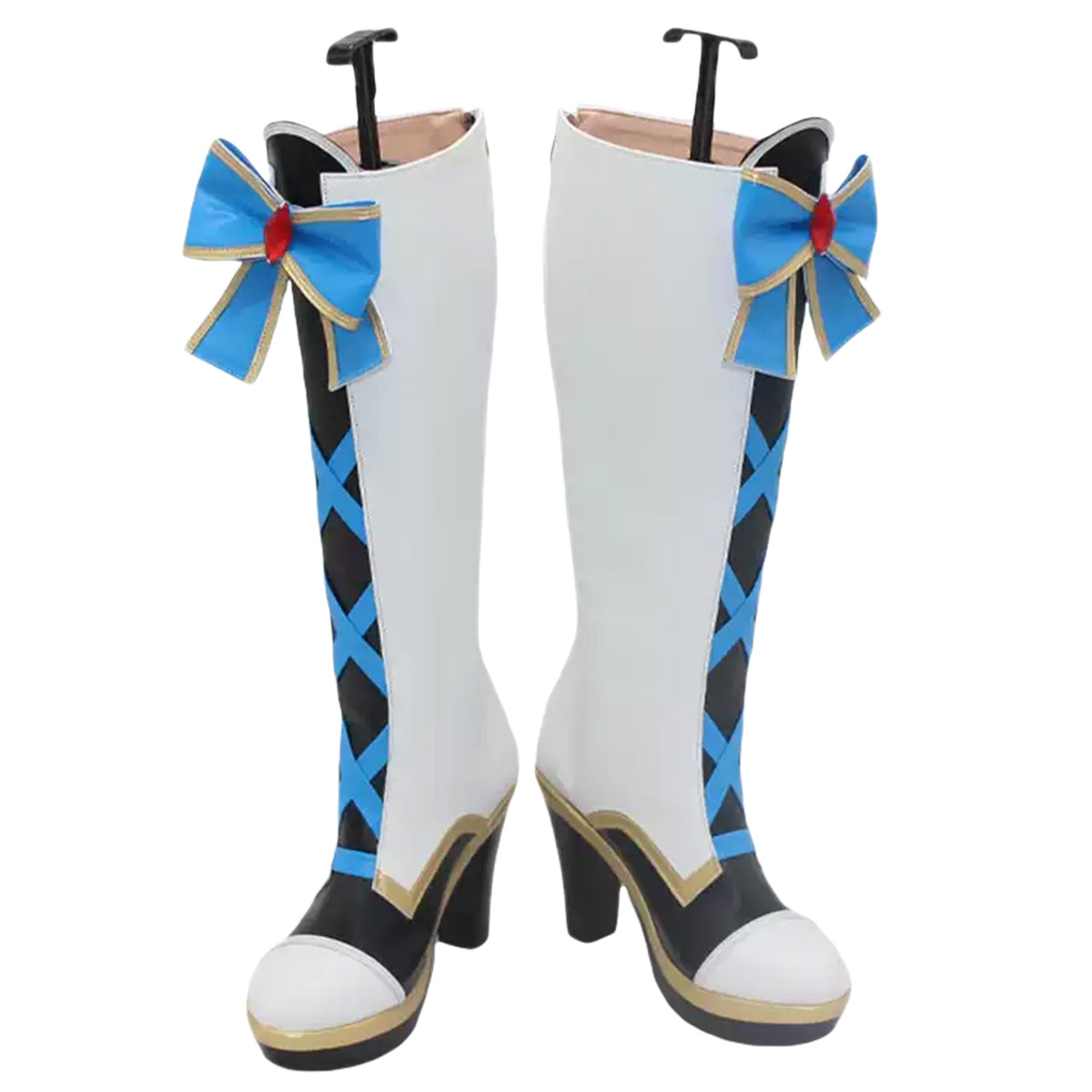 Uma Musume Oguri Cap Winning Live White Shoes Cosplay Boots