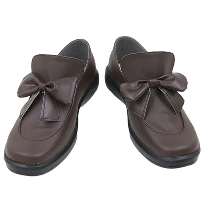 Higurashi When They Cry Satoko Hojo Grey Cosplay Shoes