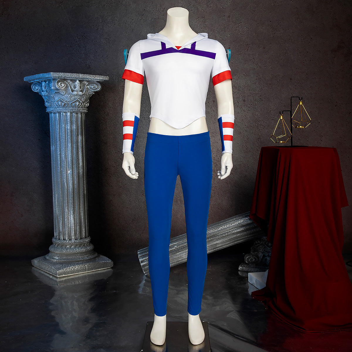 JoJo's Bizarre Adventure: Steel Ball Run Anime Johnny Joestar Cosplay Costume