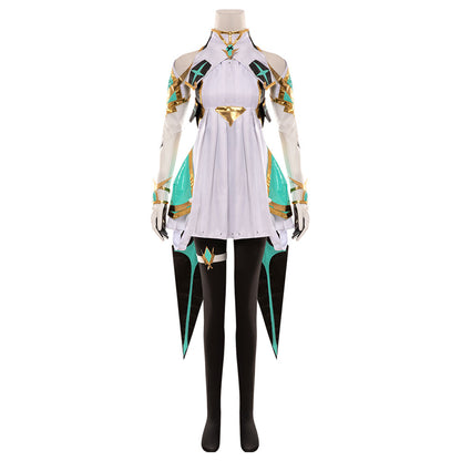 Super Smash Bros. Ultimate Xenoblade Chronicles Mythra Cosplay Costume