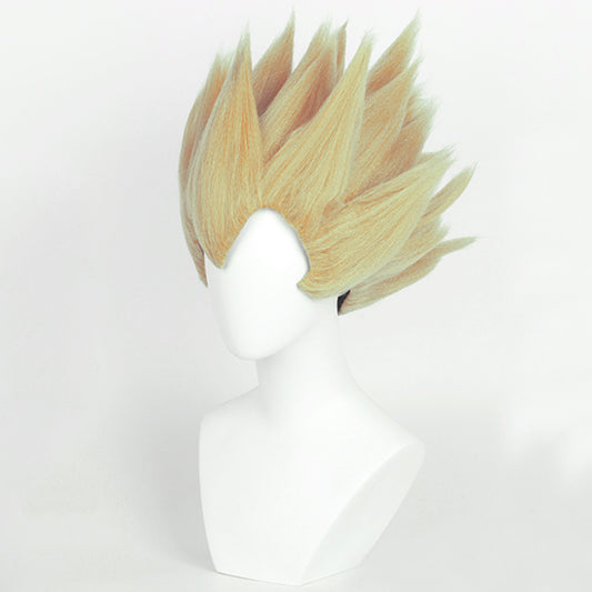 D Ball Vegeta SSJ Golden Cosplay Wig