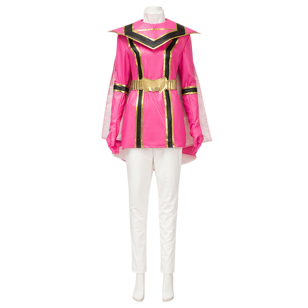 Power Rangers Mystic Force Pink Mystic Ranger Cosplay Costume