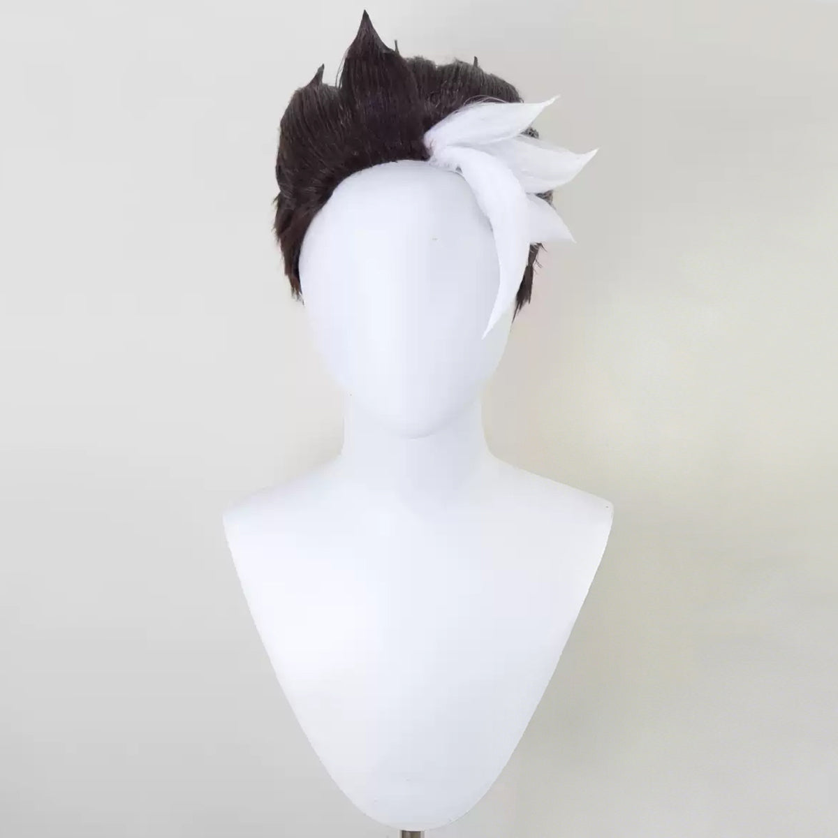 Critical Role The Mighty Nein Fjord Stone Black White Cosplay Wig