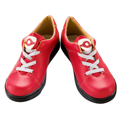 Akatsuki Deidara de Naruto Halloween zapatos blancos botas de Cosplay