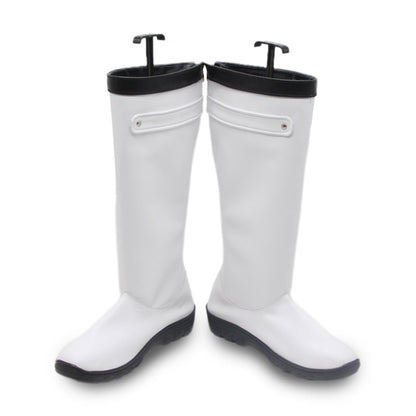 Akatsuki Deidara aus Naruto Halloween Weiße Schuhe Cosplay Stiefel