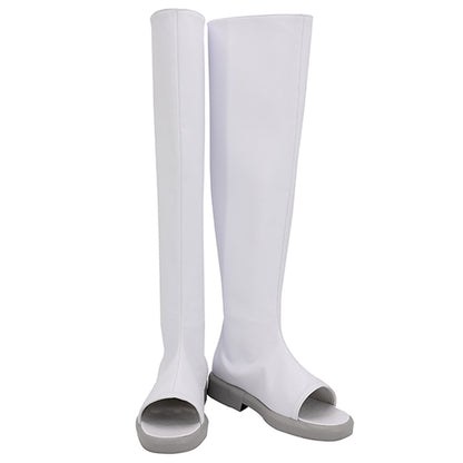 Akatsuki Deidara aus Naruto Halloween Weiße Schuhe Cosplay Stiefel