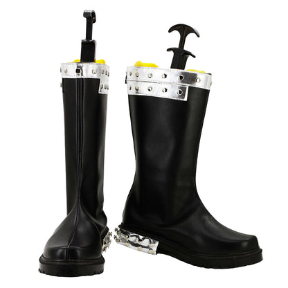 Fairy Tail Phantom Lord Dragon Slayer Gajeel Reitfox Black Cosplay Shoes