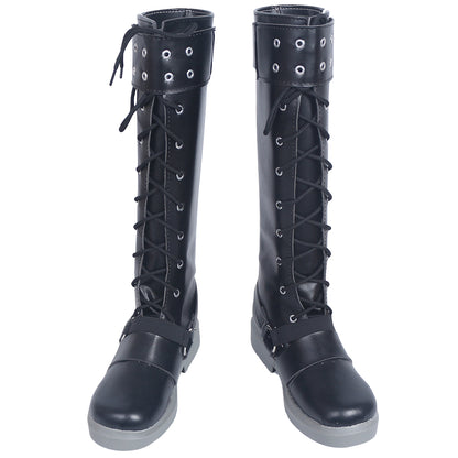 Akatsuki Deidara aus Naruto Halloween Weiße Schuhe Cosplay Stiefel