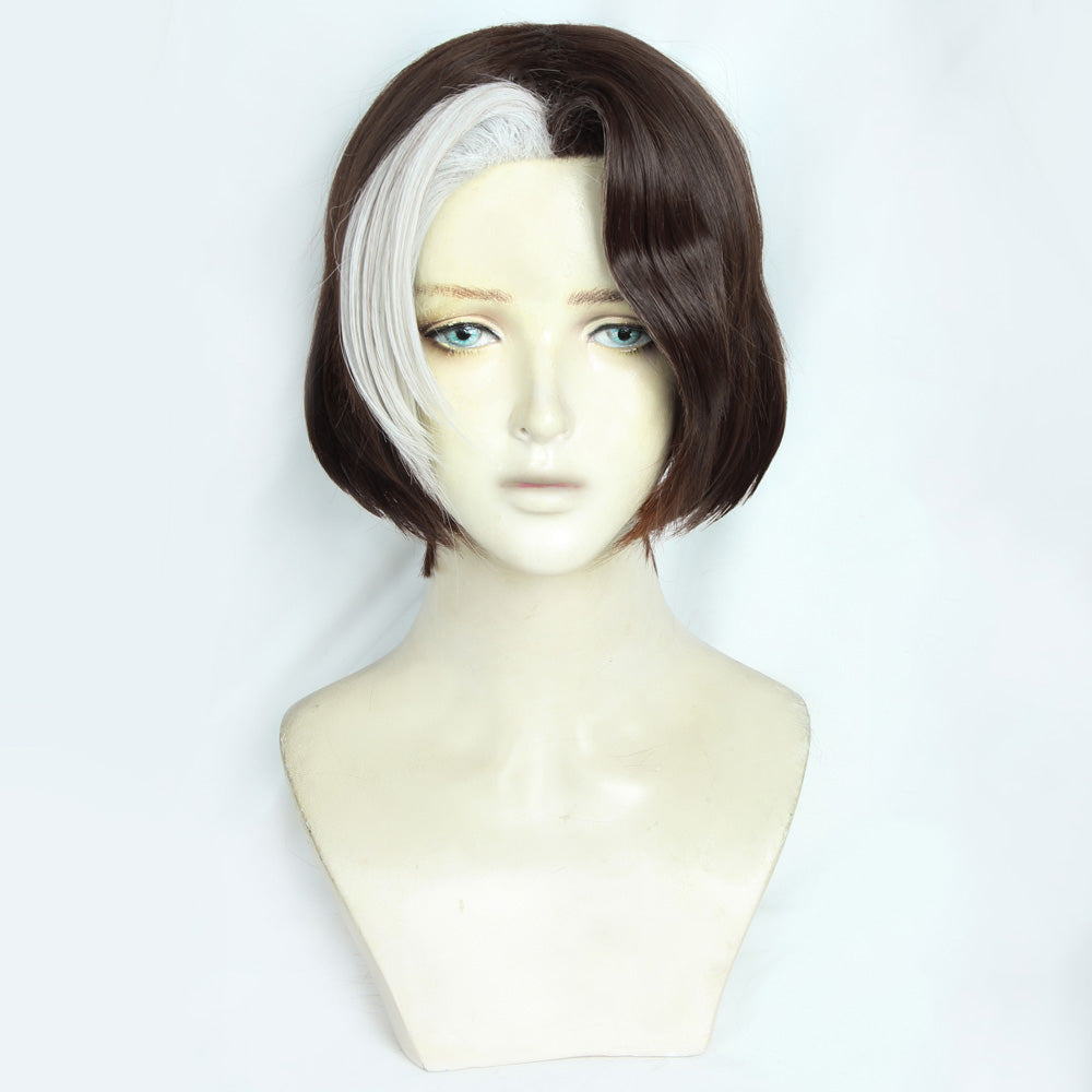 Peluca cosplay de plata de Arlan Honkai: Star Rail