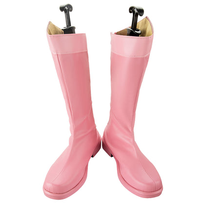 Invincible Atom Eve Pink Shoes Cosplay Boots