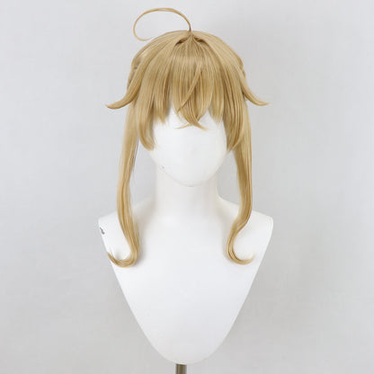 Honkai: Parrucca cosplay Star Rail Welt Yang Brown