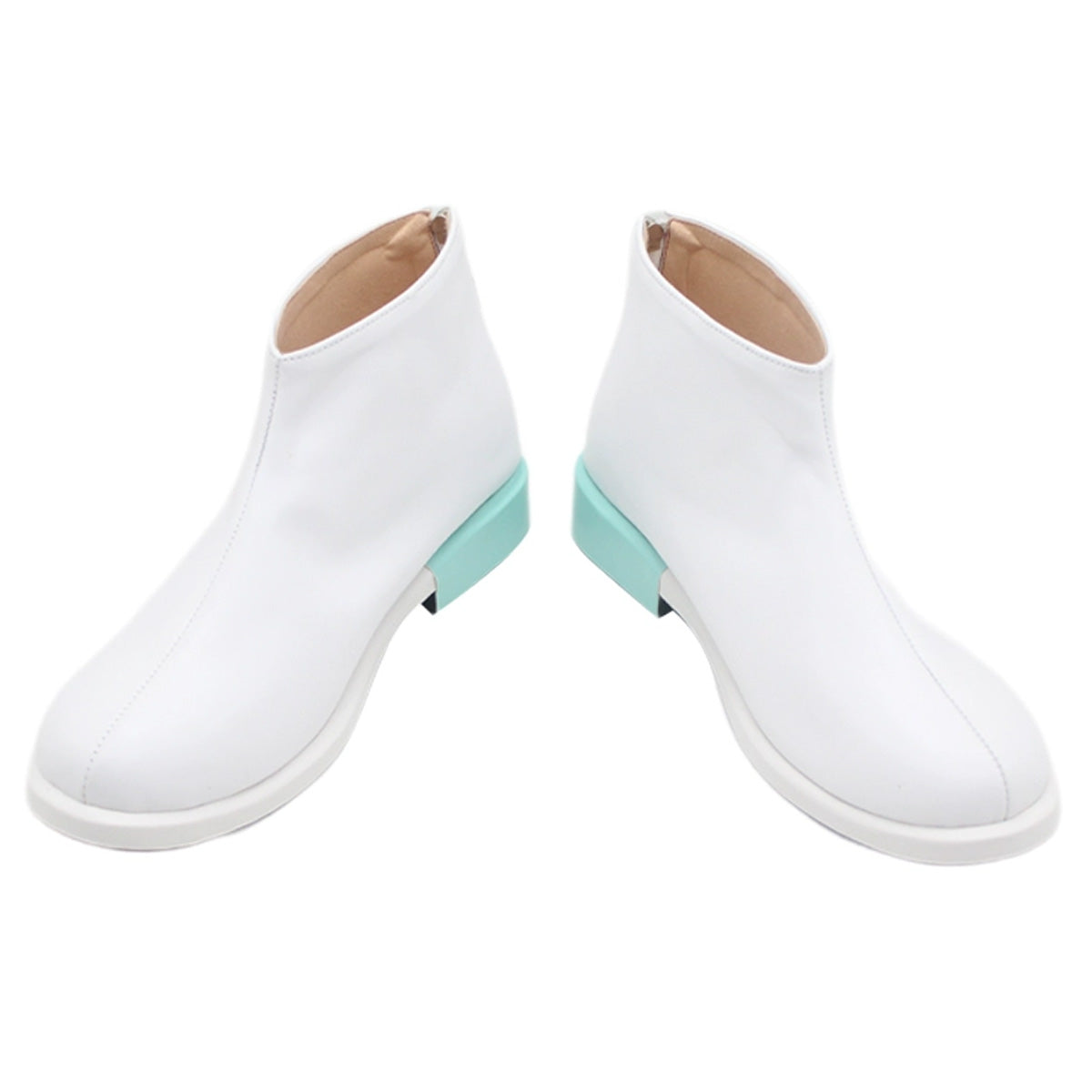 Akatsuki Deidara de Naruto Halloween zapatos blancos botas de Cosplay