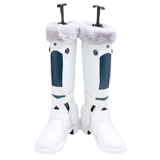 Akatsuki Deidara aus Naruto Halloween Weiße Schuhe Cosplay Stiefel