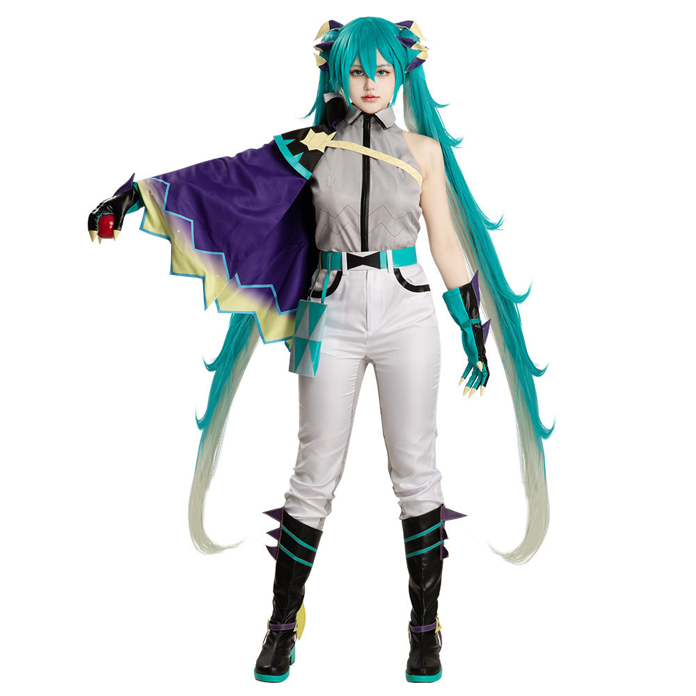 PM feat. Vocal Idol Project VOLTAGE Dragon Type Cosplay Costume