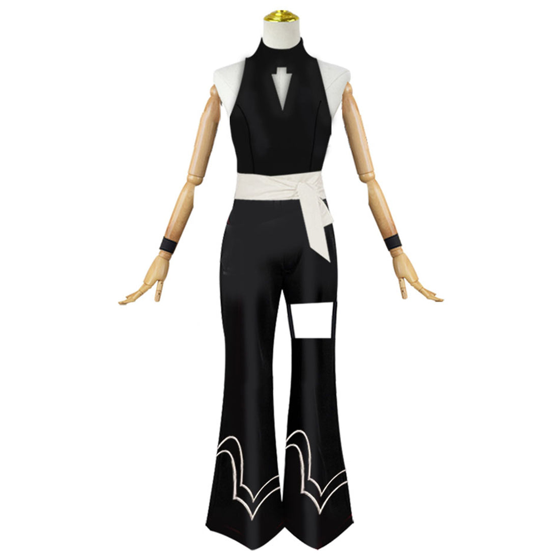 New Panty & Stocking with Garterbelt Angel Brothers Polyurethane Black Outfit Cosplay Costume