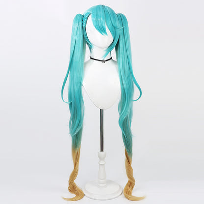 Vocaloid Hatsune Miku Sakura Miku Rosa Cosplay Peluca