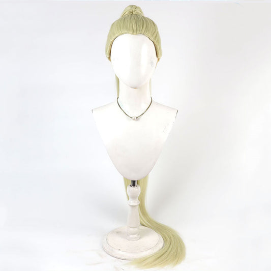 Gachiakuta Noerde Hew Amozo Golden Cosplay Wig
