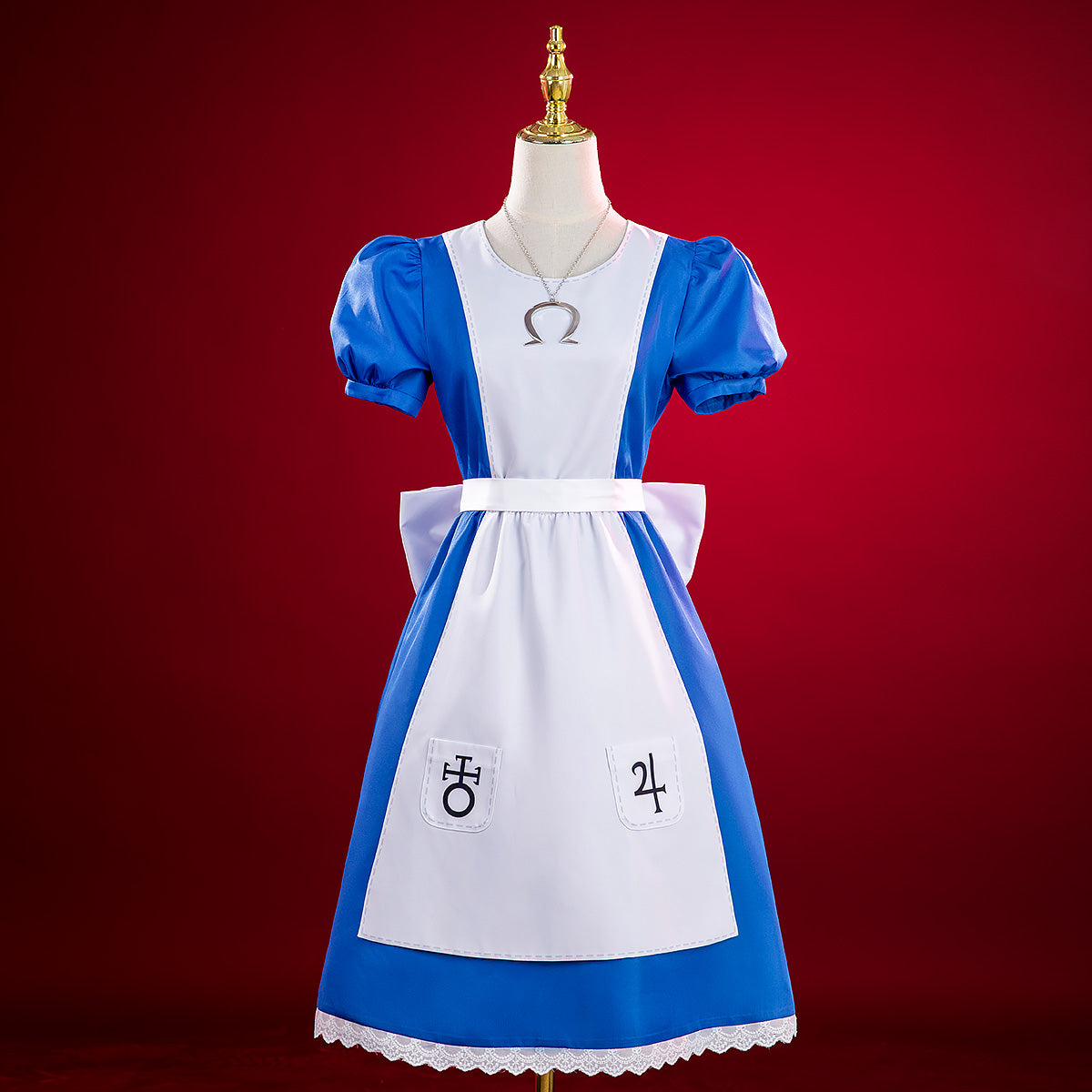 Alice-Madness Returns Alice Cosplay Costume - No Stain