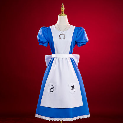 Alice-Madness Returns Alice Cosplay Costume - No Stain