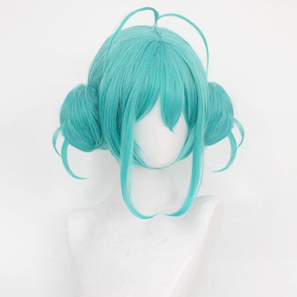 Vocal Idol White Bunny Girl White Rabbit Blue Cosplay Wig