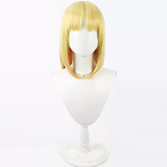 Fate/strange Fake Ayaka Sajyou Golden Cosplay Wig