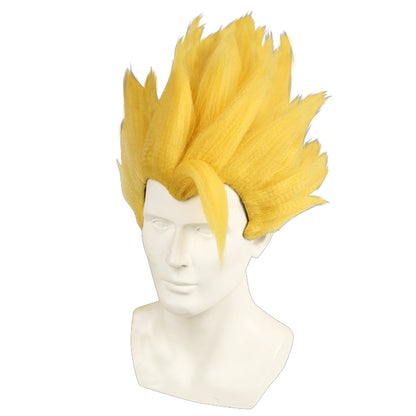 Tronçonneuse Homme Denji Doré Cosplay Perruque