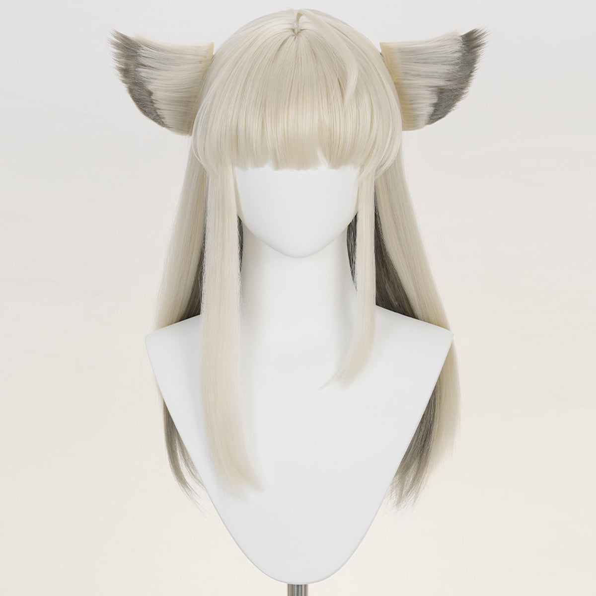 Arknights: Endfield Perlica Silver Cosplay Wig