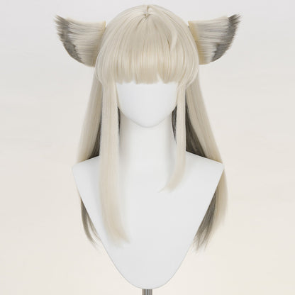 Arknights: Endfield Perlica Silver Cosplay Wig
