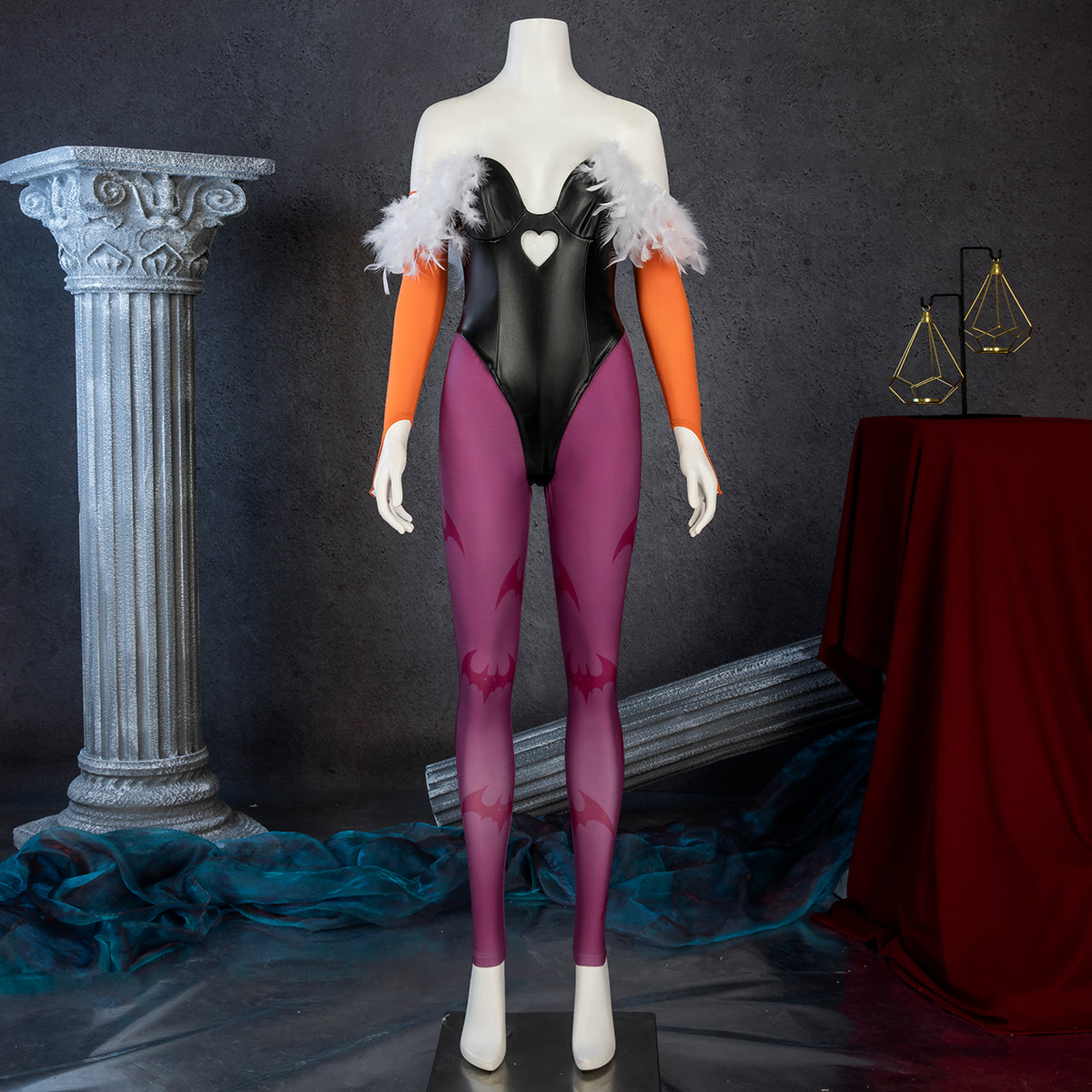 Darkstalkers Morrigan Aensland Cosplay Costume