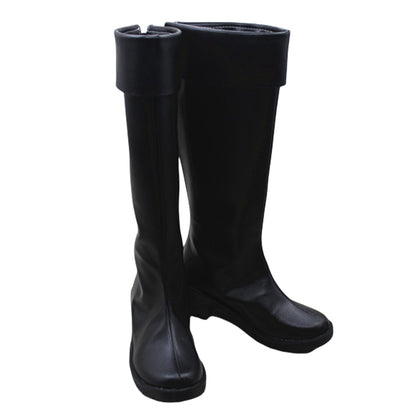 Akatsuki Deidara de Naruto Halloween zapatos blancos botas de Cosplay