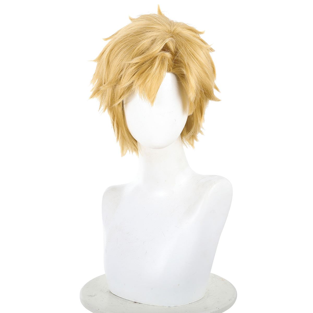 Tronçonneuse Homme Denji Doré Cosplay Perruque