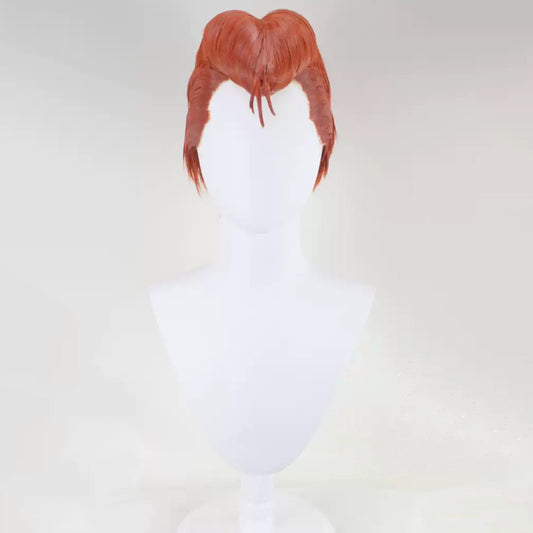 Yu Yu Hakusho Kazuma Kuwabara Orange Cosplay Wig