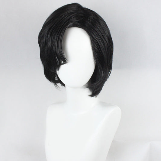 FE: Three Houses Hubert Black Cosplay Wig